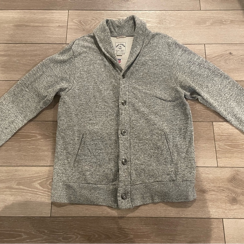 Iron And Resin Shawl Cardigan Sweatshirt  XL - USA